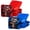 Red/Blue Punisher, variant on Play Platoon Competition Cornhole Bags Set of 8, Regulation Professional Weight Double Sided Slick and Sticky Defense Dot Pro Corn Hole Bean Bags, Composite Resin Pellets - Dream Team Mean Team Print