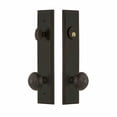 thumbnail image 5 of Grandeur Carr  Tall Plate Single Cylinder One Piece Knobset with Windsor Knob, 5 of 6