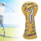 thumbnail image 3 of Funda protectora duradera Cola para cabeza de madera de Golf Funda protectora palo de Golf amarillo, 3 of 8