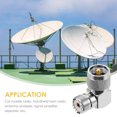 thumbnail image 3 of AURARMLET 1Set Coaxial Right Angle Adapter for Signal Copper PTFE Material, 3 of 3