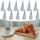 thumbnail image 2 of 12x Non-Stick Stainless Steel Cannoli Form Tubes Cream Croissant Horn Bread Mold Baking Tool Non-stick, Anti-rust And Durable., 2 of 11