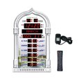 thumbnail image 4 of Digital Prayer Alarm Clock with Time Date Display Calendar Global Prayer Times for Worldwide Cities Snooze Function Temperature Option, 4 of 9