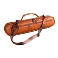thumbnail image 4 of Kuntesetty Flute Carrying Bag Versatile Music Instruments Bag Adjustable Shoulder Strap brown, 4 of 9
