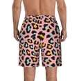 thumbnail image 3 of Naloa Leopard Men's Beach Shorts, Surfing shorts, Swim trunks, Quick Dry Swim Trunks for Surfing Beach Fun - X-Large, 3 of 9