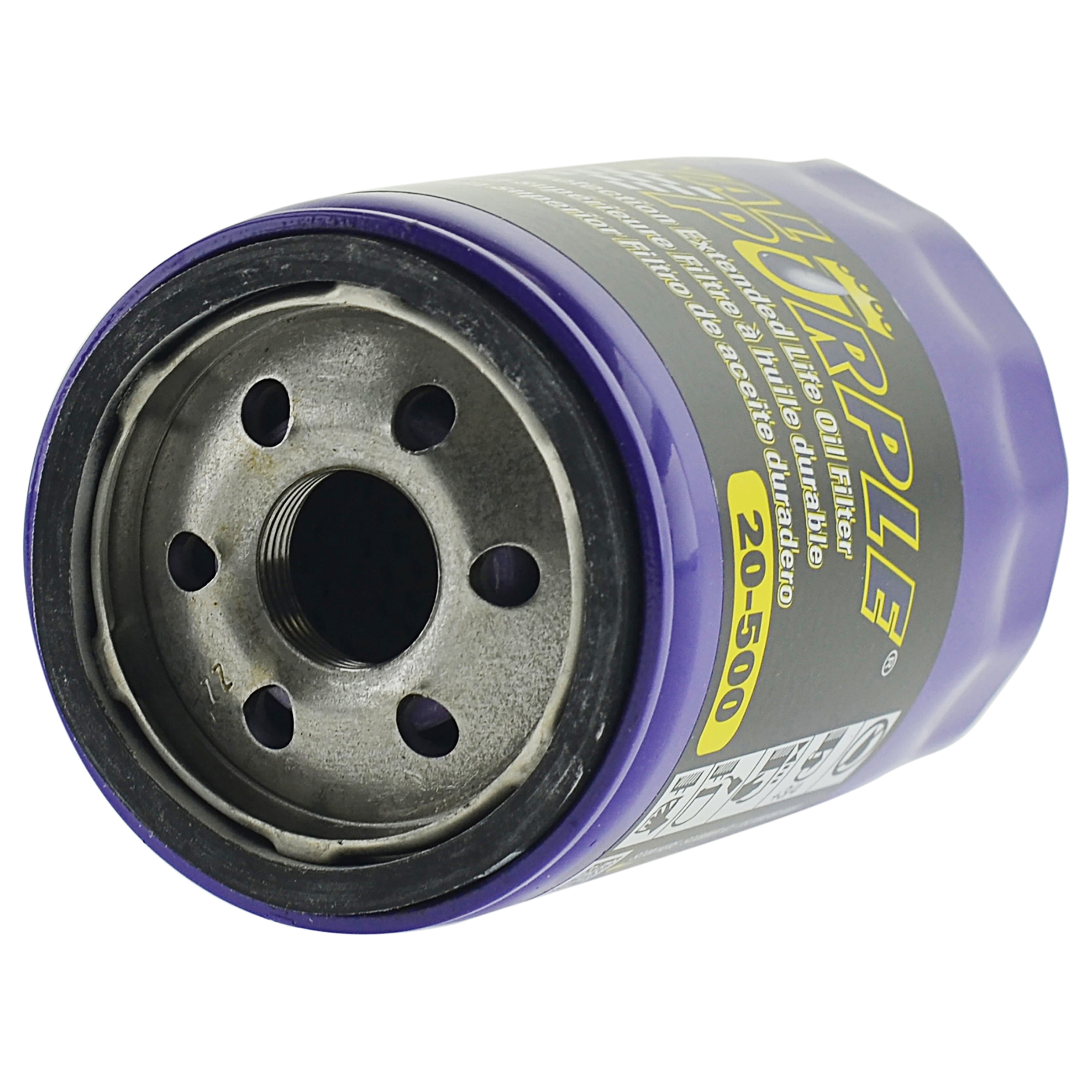 Royal Purple Extended Life Oil Filter 20-500, Engine Oil Filter for Buick, Cadillac, Chevrolet and GMC Fits select: 2014-2020 CHEVROLET SILVERADO, 2011-2023 FORD F150