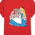 thumbnail image 3 of Disney - Alice In Wonderland - Alice And Dinah - Juniors Ideal Flowy Muscle T-Shirt, 3 of 4