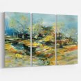 thumbnail image 2 of Design Art Abstract Landscape Canvas Print, 2 of 2