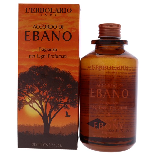 Diffuseur de Parfum Notes d'Ébène par LErbolario pour Unisexe - 6.7 oz