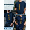 thumbnail image 6 of AllAreN Fathers T-Shirt Best Papa in the World Shirts for Father Fashion Casual T-Shirts for Father, 6 of 7