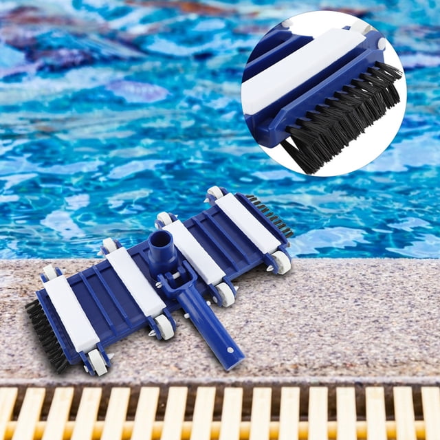 Vacuum Head, Pond Vacuum Brush Head, Soft Heavy-Duty Practical Universal Professional For Swimming Pools Aquariums