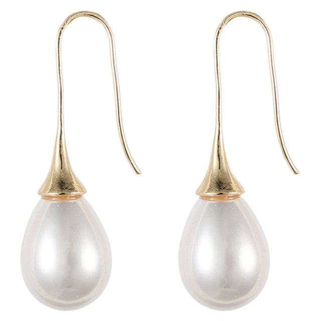 1 par de pendientes colgantes de perlas, pendientes llamativos, pendientes colgantes para mujer