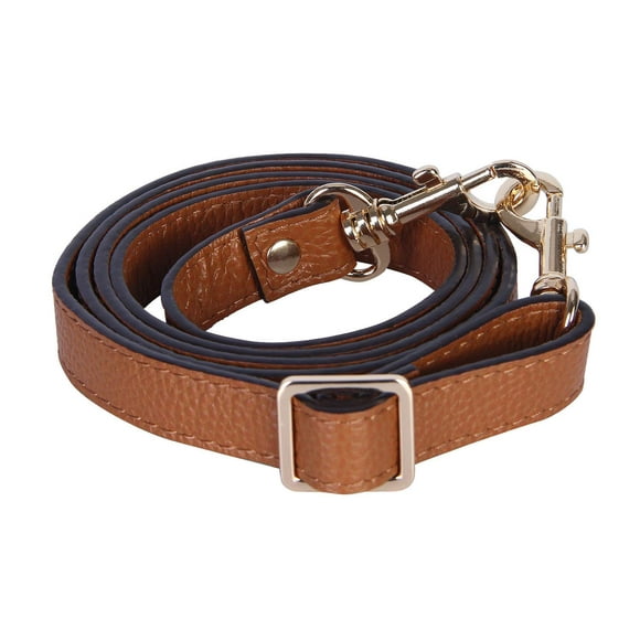 VanEnjoy Full Grain Leather Adjustable Replacement Cross Body Purse Shoulder Strap, 0.7†Width, Adjustable Length 25â€-51†(Brown)
