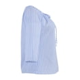 thumbnail image 4 of Blusa George para Mujer, Manga Ranglan con Plisado en Escote con Jareta Azul Talla M, 4 of 4