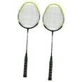 thumbnail image 1 of Outdoor Badminton Racquet, Lightweight Comfortable Grip 1 Pair Badminton Racket  For Gym For Sports Hall, 1 of 8