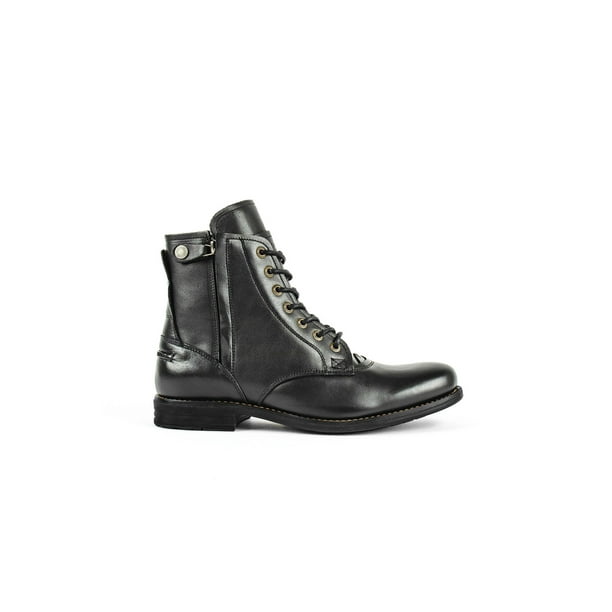 2022 botas de hombre otoño exquisita cremallera tobillo hecho a mano punta redonda zapatos de tacón bajo hombres moda cuero conciso ocio diseño botas Tan Jianjun unisex