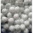 thumbnail image 1 of Visland 12Pcs 4 Color Plastic Golf Training Balls – Airflow Hollow Golf Balls for Driving Range, 42.6mm Limited Flight Hollow Training Golf Balls, Swing Practice, Home Use, 1 of 5