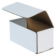 thumbnail image 1 of Aviditi Cajas De Correo Corrugado Pequeñas De 8.0 X 4.0 X 4.0 In (Paquete De 50) Caja De Envío De Cartón Para Embalaje, Almacenamiento De Embalaje En Movimiento, Color Blanco, Paquete De 50, 1 of 1