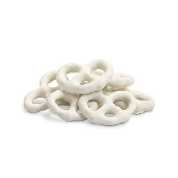 Gourmet White Chocolate Covered Pretzels by Its Delish, 3 oz bag