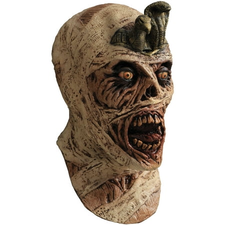 Cursed Mummy Latex Mask Adult Halloween Accessory