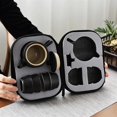thumbnail image 4 of Creative Outdoor Ceramic Travel Tea Set Portable One Pot Four Cup Kung Fu Tea Pot Tea Cup Gift, 4 of 6