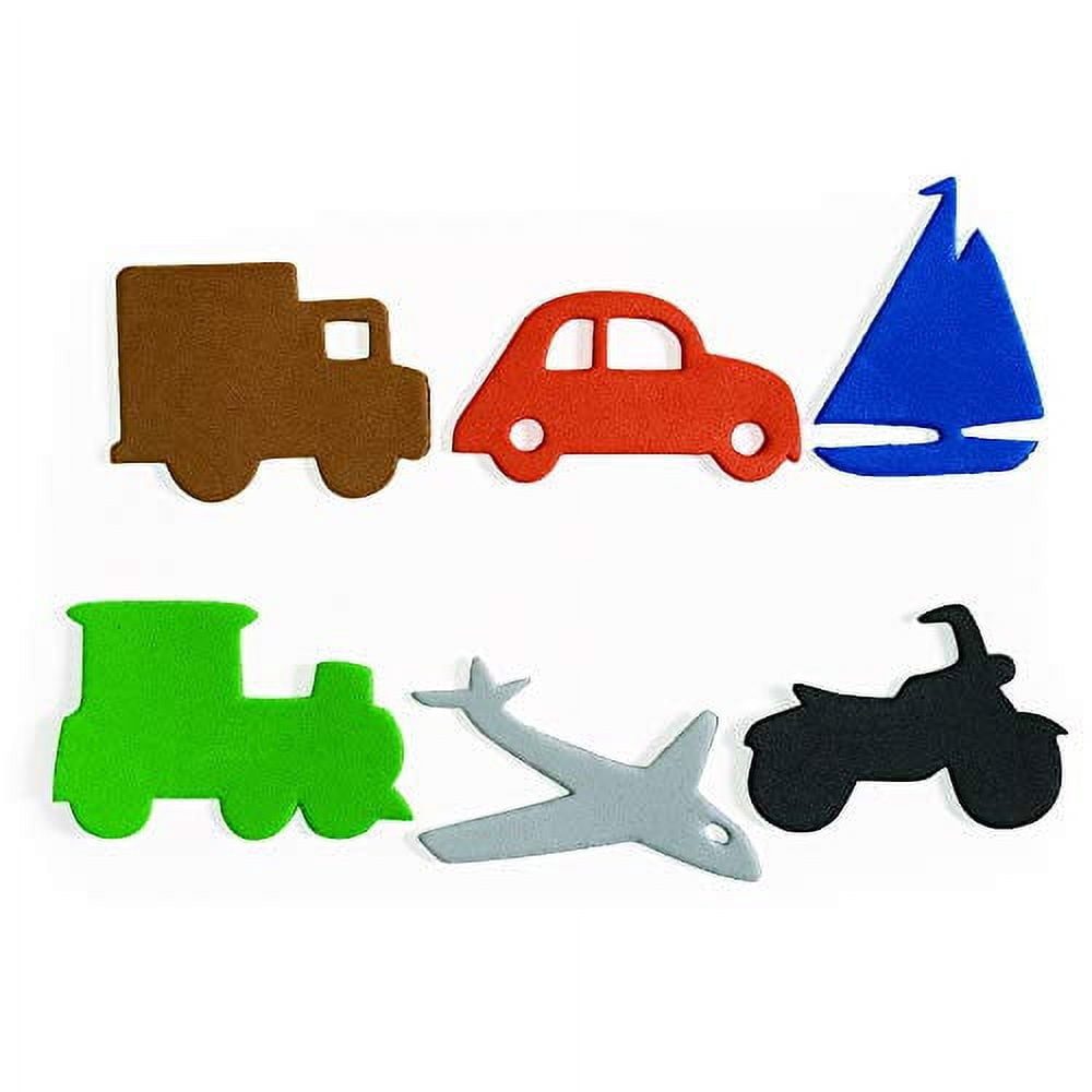 Colorations Buckets of Fun Foam Shapes - Set of 6