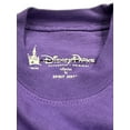 thumbnail image 6 of Walt Disney World Spirit Jersey Portion Purple Glitter Oversized Pullover Shirt (Small, Purple), 6 of 6