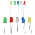 thumbnail image 1 of Componente electrónico, 300 piezas de diodos emisores de luz LED de 3 mm y 5 mm, piezas LEDDIY surtidas, respuesta rápida, 1 of 7
