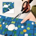 thumbnail image 6 of Yayeee Faucet Mat for Kitchen Sink 30" Diatomite Long Splash Guard Pad, Blue Abstract, 6 of 7