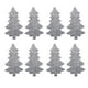 thumbnail image 2 of Cutlery Pouch For Christmas Home Use Featuring Tree Design Grey Washable And Practical 8Pcs, 2 of 4