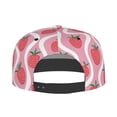 thumbnail image 3 of Uemuo Strawberries Pattern Women's Baseball Cap,Straight Brim Hat,Golf Dad Hat,Travel Hat,Sun Protection Cap,Everyday Accessory, 3 of 9