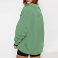 thumbnail image 5 of Yangnuo Women's Oversized Sweatshirts Long Sleeve Stand Collar Pullover, 5 of 5