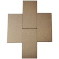 thumbnail image 2 of A16022 - Placa para salpicaduras de metal para azulejos despegables y pegados de 4 piezas para cocina, metro Art3d A16022P4, 2 of 2