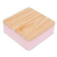 thumbnail image 1 of EeaseMX 1 caja con tapa de madera, creativa, para postres, pasteles, regalo de hojalata., 1 of 7