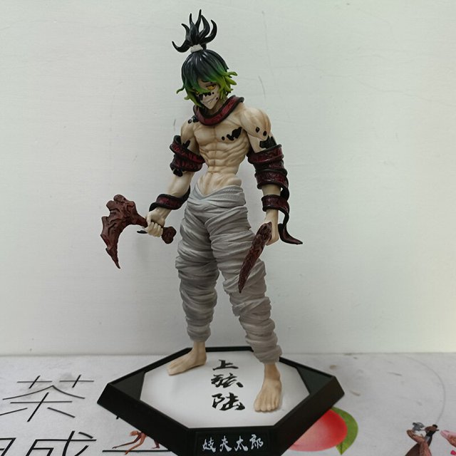 Figura de acción de Demon Slayer de Anime de 30cm, Giyuutarou Daki Kimetsu No Yaiba Gyutarou, juguete de modelos coleccionables, regalo de muñeca zhangmengya LED
