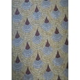 thumbnail image 1 of Ahgly Company Machine Washable Indoor Rectangle Transitional Dark Goldray Area Rugs, 5' x 7', 1 of 7