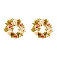 thumbnail image 2 of Cateissary Guirnalda simulada de peonía, anillo de ratán para plantas, accesorios de fotografía, fiesta de boda, jardín al aire libre, , Type1 NO1, 2 of 6
