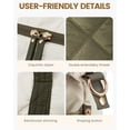 thumbnail image 6 of LOVEVOOK Travel Duffle Bag, Lightweight Weekender Bags for Women with Shoe Compartment, Puffer Gym Bag Personal Item Travel Bag, Quilted Overnight Bags and Hospital Bag for Labor and Delivery, 6 of 8