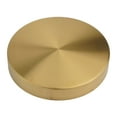 thumbnail image 3 of Elegant Gold Stainless Steel Storage Tray Jewelry Display Plate Organizer for Cosmetics Coffee Table Snacks Keys 12 5cm, 3 of 12