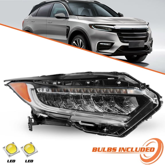 BRYGHT For 2019-2022 Honda HRV HR-V Halogen W/LED DRL Passenger Side Headlight RH