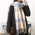 thumbnail image 5 of Winter Scarf, Warm Scarfs, Cold Weather Accessories, Fringe Scarves, 5 of 5