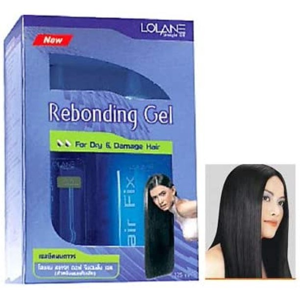 Lolane Straight Off Hair Rebonding Bonding Straightening Cream Kit