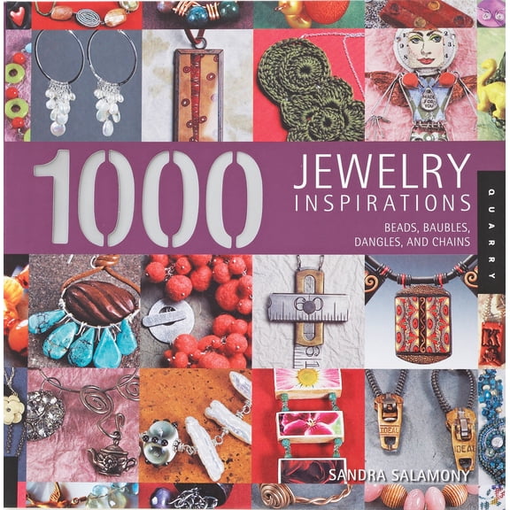 1,000 Jewelry Inspirations : Beads, Baubles, Dangles, and Chains (Paperback) 9781592534135