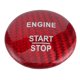 thumbnail image 5 of Embellecedor de fibra de carbono para botón de arranque y parada de motor, compatible con Mercedes BCES, CLA y CLS Class, color rojo., 5 of 14