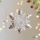 thumbnail image 3 of Colgante de árbol de Navidad con lentejuelas de ciervo y copos de nieve de acrílico transparente, adornos colgantes de Navidad, decoración del hogar para niños, regalos de Año Nuevo DIY, 3 of 5