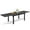53"-106"(6-10 Person), variant on Pellebant Expandable Aluminum Outdoor Patio Dining Table for 4-6, Extendable 31" to 63", Weather-Resistant