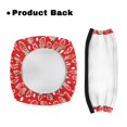 thumbnail image 3 of POLERO Gift Option Rollator Seat Cover for Indoor, Non-Slip Washable Seat & Backrest Cover Set Polyester Fabric Rollator Walker Seat & Backrest Cover Set, Strawberry & Heart Pattern, 3 of 10