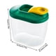 thumbnail image 5 of Contenedor de Almacenamiento de Alimentos Secos, Caja Impermeable para Granos, Apto para Granos, Frijoles, Arroz, 1L, Verde de Lujo, 5 of 5