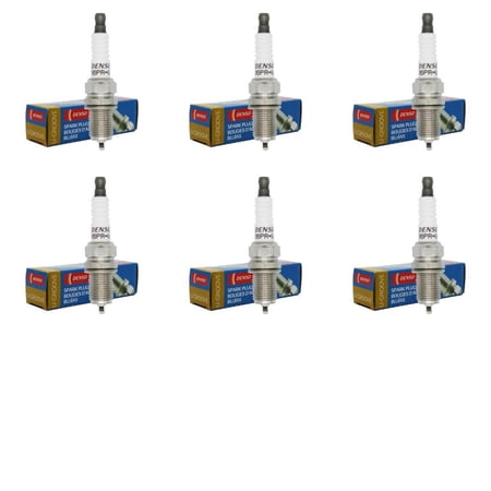 Denso 3130 Spark Plug, Pack of 6, Compatible with Hyundai Kia Subaru Chrysler Mitsubishi Lincoln Mercedes-Benz Saab Dodge Ford Mazda Isuzu Land Rover Nissan Honda Mercury Infiniti Plymouth 200SX 86-11