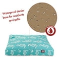 thumbnail image 5 of Majestic Pet | Sea Horse Rectangle Pet Bed For Dogs, Removable Cover, Teal, Small, 5 of 6