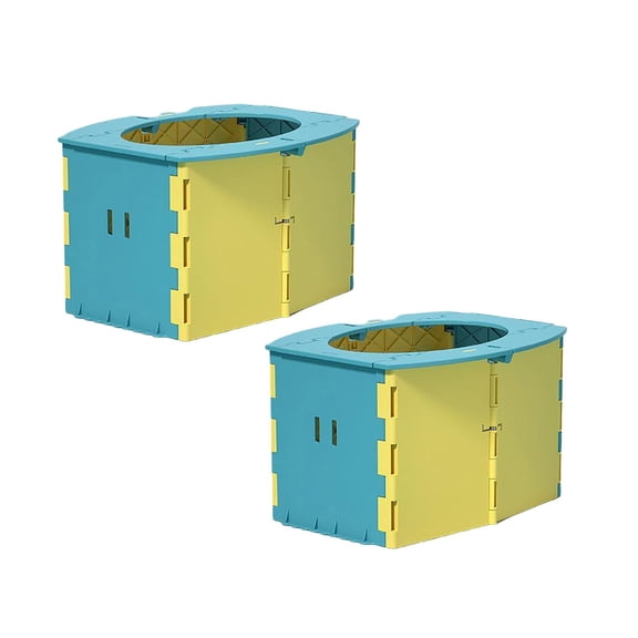 2Pack Travel Potty For Toddler Portable And Foldable Toilet Apply To Seat Emergency Toilet For Car Camping Outdoor Indoor ,Can Be Placed In A Backpack Bathroom Products Home Decor